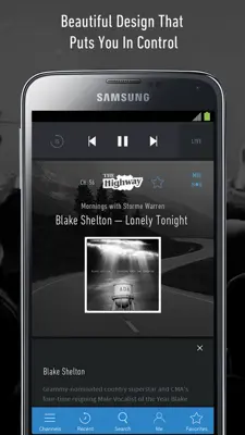 SiriusXM android App screenshot 3