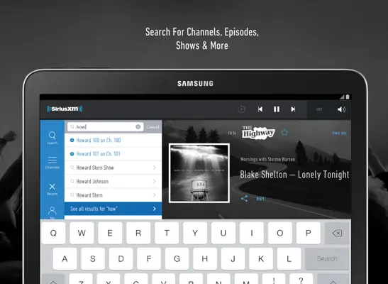 SiriusXM android App screenshot 5